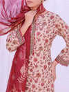 Stitched 3 Piece Printed Cambric Suit Annafeu Apparels