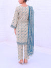 Stitched 3 Piece Printed Cambric Suit Annafeu Apparels