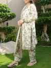 3 Piece Printed Lawn Suit (ILV02-3PC-001) Annafeu Apparels