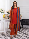 3 Piece Original Printed Khaddar Suit (KPC-164) Annafeu Apparels