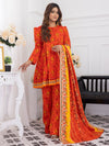 3 Piece Original Printed Khaddar Suit (KPC-167) Annafeu Apparels