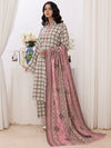 3 Piece Original Printed Khaddar Suit (KPC-198) Annafeu Apparels