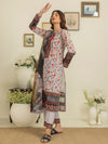 3 Piece Original Printed Cotton Suit (PCS-304) Annafeu Apparels