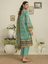 3 Piece Original Printed Cotton Suit (PCS-306) Annafeu Apparels