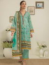 3 Piece Original Printed Cotton Suit (PCS-306) Annafeu Apparels