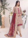 3 Piece Original Printed Khaddar Suit (KPC-230) Annafeu Apparels