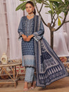 3 Piece Original Printed Khaddar Suit (KPC-238) Annafeu Apparels