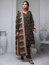 3 Piece Original Printed Khaddar Suit (KPC-251) Annafeu Apparels