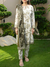 3 Piece Printed Lawn Suit (ILV02-3PC-001) Annafeu Apparels