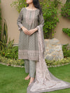 3 Piece Printed Lawn Suit (ELV01-3PC-006) Annafeu Apparels