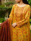 3 Piece Printed Lawn Suit (ELV01-3PC-007) Annafeu Apparels