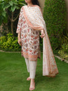 3 Piece Printed Lawn Suit (ELV01-3PC-009) Annafeu Apparels