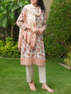 3 Piece Printed Lawn Suit (ELV01-3PC-009) Annafeu Apparels