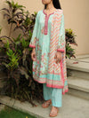 3 Piece Printed Lawn Suit (ELV01-3PC-010) Annafeu Apparels