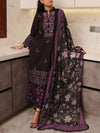 Stitched 3 Piece Embroidered Lawn Suit (EML-3PC-001) Annafeu Apparels