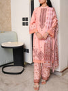 Stitched 3 Piece Embroidered Lawn Suit (EML-3PC-002) Annafeu Apparels