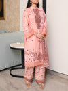 Stitched 3 Piece Embroidered Lawn Suit (EML-3PC-002) Annafeu Apparels