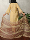 Stitched 3 Piece Embroidered Lawn Suit (EML-3PC-004) Annafeu Apparels