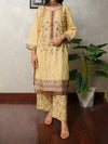 Stitched 3 Piece Embroidered Lawn Suit (EML-3PC-004) Annafeu Apparels