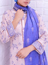 3 Piece Printed Cambric Suit (ICV02-3PC-003) Annafeu Apparels