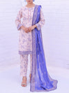 3 Piece Printed Cambric Suit (ICV02-3PC-003) Annafeu Apparels