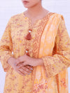 3 Piece Printed Cambric Suit (ICV02-3PC-005) Annafeu Apparels