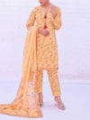 3 Piece Printed Cambric Suit (ICV02-3PC-005) Annafeu Apparels