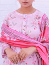 3 Piece Printed Cambric Suit (ICV02-3PC-006) Annafeu Apparels