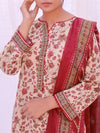 3 Piece Printed Cambric Suit (ICV02-3PC-008) Annafeu Apparels