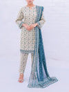 3 Piece Printed Cambric Suit (ICV02-3PC-009) Annafeu Apparels