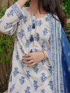 Stitched 3 Piece Printed Lawn Suit