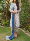 Stitched 3 Piece Printed Lawn Suit