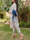 Stitched 3 Piece Printed Lawn Suit