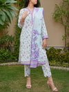 3 Piece Printed Lawn Suit (ILV01-3PC-010)