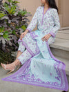 3 Piece Printed Lawn Suit (ILV01-3PC-010)