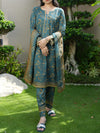 3 Piece Printed Lawn Suit (ILV02-3PC-002) Annafeu Apparels