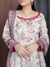 3 Piece Printed Lawn Suit (ILV02-3PC-005) Annafeu Apparels
