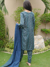 Stitched 3 Piece Printed Lawn Suit Annafeu Apparels