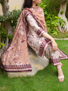 3 Piece Printed Lawn Suit (ILV03-3PC-004) Annafeu Apparels