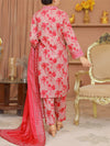 3 Piece Printed Lawn Suit (ILV04-3PC-001) Annafeu Apparels