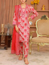 3 Piece Printed Lawn Suit (ILV04-3PC-001) Annafeu Apparels