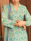 3 Piece Printed Lawn Suit (ILV04-3PC-002) Annafeu Apparels