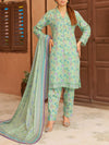 3 Piece Printed Lawn Suit (ILV04-3PC-002) Annafeu Apparels