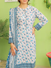 3 Piece Printed Lawn Suit (ILV04-3PC-003) Annafeu Apparels