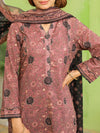 3 Piece Printed Lawn Suit (ILV04-3PC-004) Annafeu Apparels