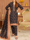 3 Piece Printed Lawn Suit (ILV04-3PC-005) Annafeu Apparels