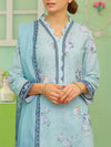 3 Piece Printed Lawn Suit (ILV04-3PC-007) Annafeu Apparels
