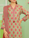 3 Piece Printed Lawn Suit (ILV04-3PC-008) Annafeu Apparels