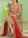 3 Piece Printed Lawn Suit (ILV04-3PC-008) Annafeu Apparels