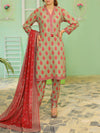 3 Piece Printed Lawn Suit (ILV04-3PC-008) Annafeu Apparels